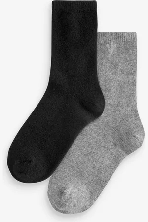 Next Thermal Merino Wool Blend Ankle Socks 2 Pack with Cashmere