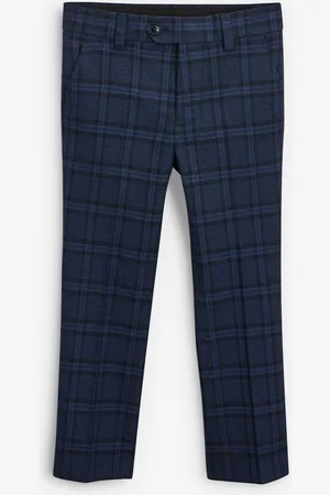 Next Blue Skinny Fit Suit Trousers (12mths-16yrs)
