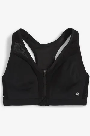 Next Active Sports High Impact Dry Tech Zip Front Bra B-GG