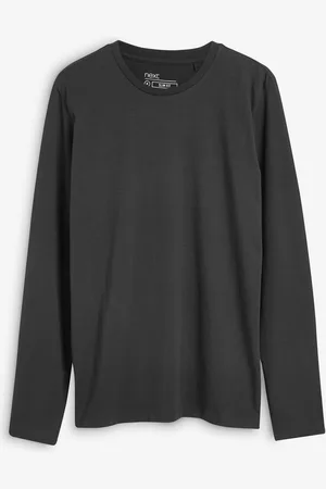 Next Slim Fit Long Sleeve Crew Neck T-Shirt