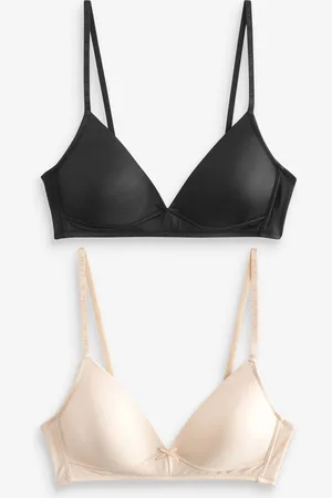 Next /Beige Trainer Bras 2 Pack