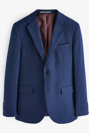 Next Bright Slim Fit Textured Suit Jacket
