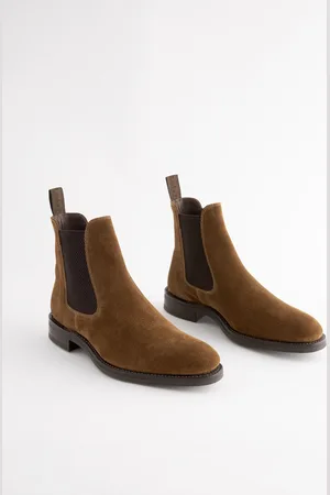 Next Loake For Suede Chelsea Boots