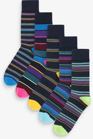 Next Stripe Pattern Socks 5 Pack