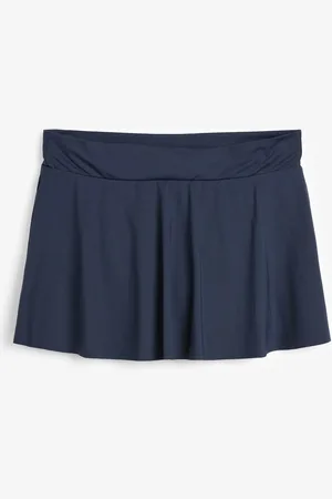 Next Blue Swim Skirt Bikini Bottoms