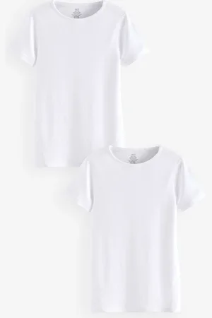 Next Kind to Skin T-Shirts 2 Pack (9mths-12yrs)