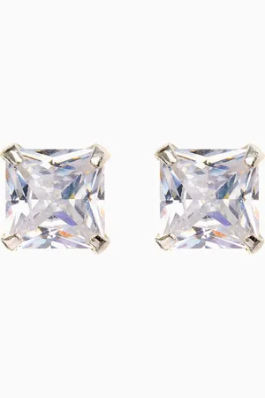 Next Sterling Cubic Zirconia Stud Earrings