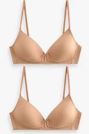 Next Praline Beige Trainer Bras 2 Pack