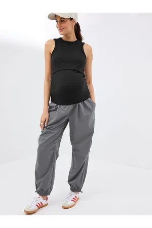 Next Charcoal Maternity Utility Cargo Trousers