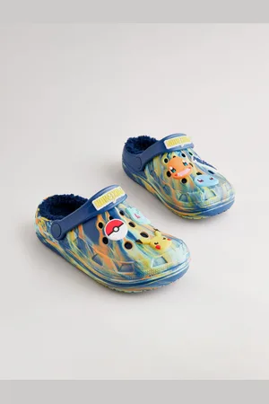 Next Marble Pokemon Warm Lined Slipper Clog