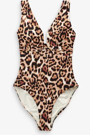 Next Animal Plunge Shaping Tummy Control Swimsuit