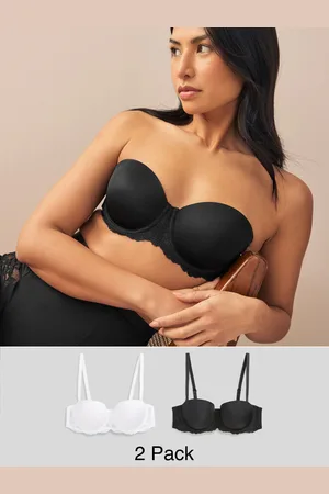Next /White Light Pad Strapless Multiway Bras 2 Pack A-E
