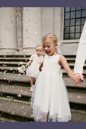 Next Flower Girl Bow Dress (3mths-16yrs)
