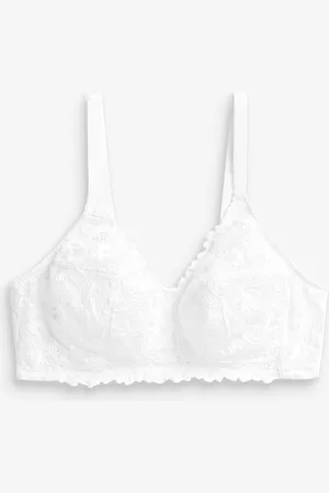 Next Total Support Non Pad Non Wire Full Cup Lace Ultimate Comfort Bra B-H