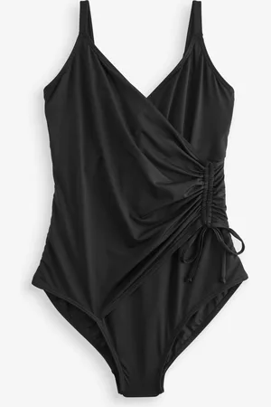 Next DD+ Ruched Side Tummy Control Wired Swimsuit