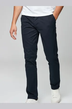 Next Blue Slim Fit Stretch Chinos Trousers