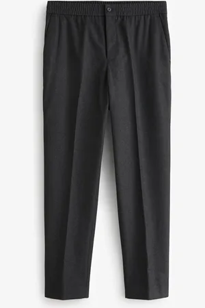 Next Charcoal Elasticated Waist Smart Joggers Trousers