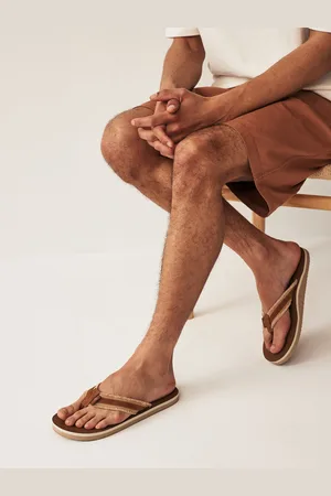 Next Tan/ Fray Flip Flops