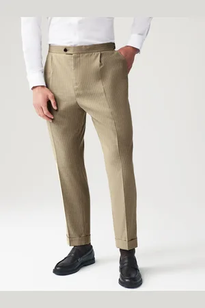 Next Relaxed Fit Stripe Suit: Trousers