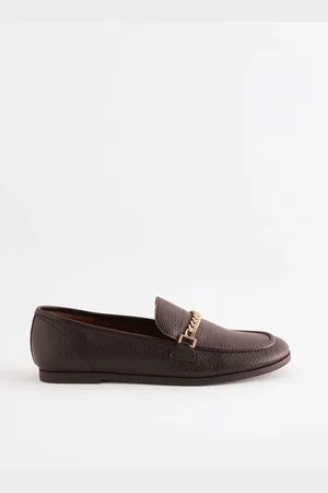 Next Forever Comfort Round Toe Slim Chain Loafers