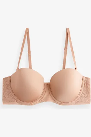 Next Praline Floral Smoothing Selvedge Bra A-E