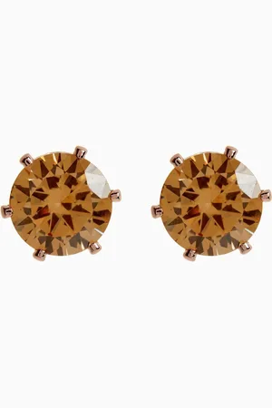 Next Rose Cubic Zirconia Large Stud Earrings