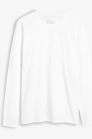 Next Slim Fit Long Sleeve Crew Neck T-Shirt