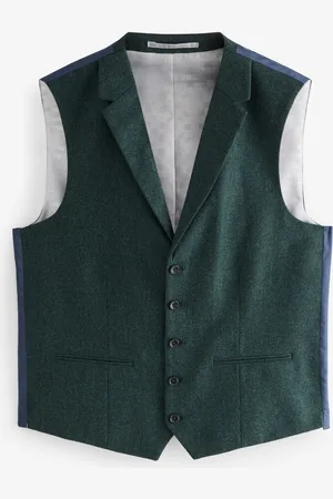 Next Regular Fit Donegal Suit Waistcoat