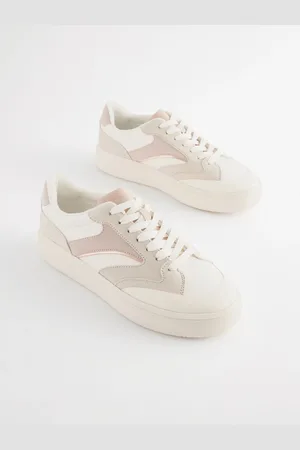 Next Forever Comfort Panelled Retro Lace-Up Trainers