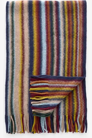 Next Multicolour Stripe Knitted Scarf