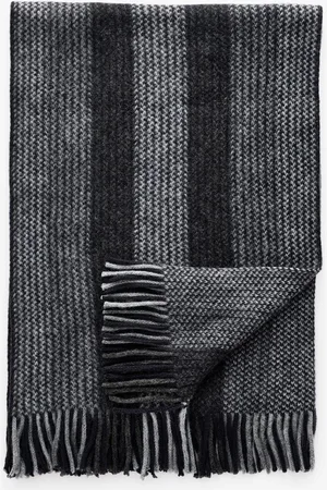 Next /White Stripe Knitted Scarf