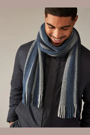 Next Stripe Knitted Scarf