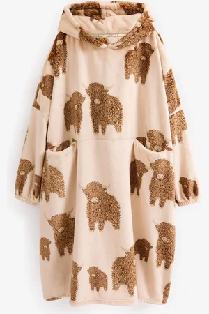 Next Hamish The Highland Cow Oversized Blanket Hoodie