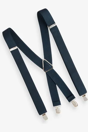 Next Blue Herringbone Wide Braces