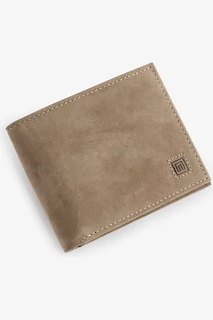 Next N Logo Suede Wallet