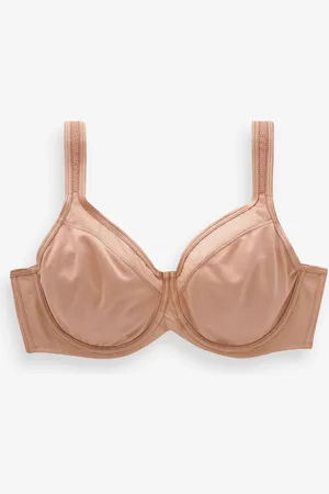 Next Praline F-K Ultimate Support Cotton Minimiser Padded Strap Bra