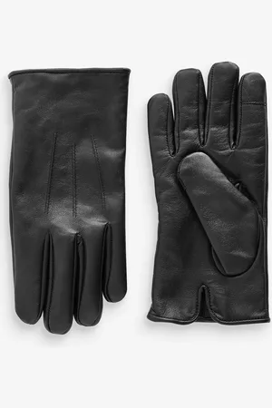 Next Leather Fleece Lined Gloves