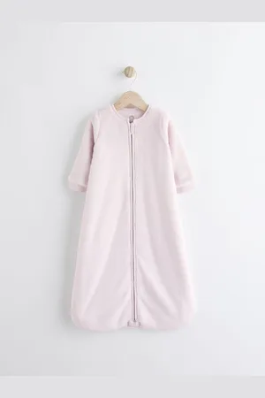 Next Lilac Purple 2.5 Tog Fleece Long Sleeve Zip Sleep Bag