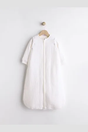 Next Muslin 2.5 Tog Detachable Sleeve Baby 100% Cotton Sleep Bag