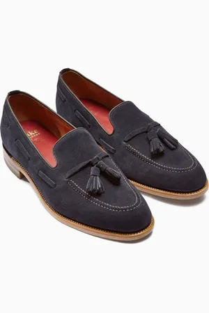 Next Blue Loake For Suede Loafers