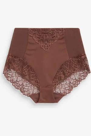 Next Chocolate High Waist Brief Firm Tummy Control Shaping Briefs