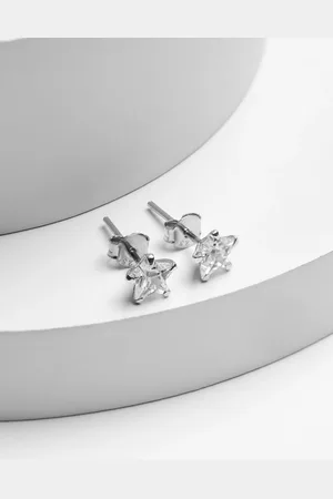 Next Sterling Crystal Star Stud Earrings