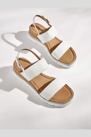 Next Standard/Wide Fit Forever Comfort Leather Sport Bling Wedges
