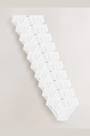 Next 100% Cotton Briefs 10 Pack (1.5-16yrs)