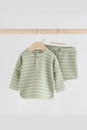 Next Sage Baby Top and Shorts Set