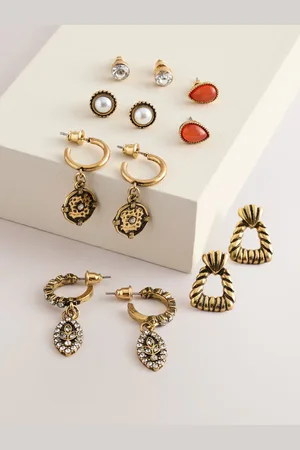 Next Tone Boho Earrings 6 Pack