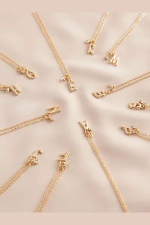 Next Tone Initial Necklace
