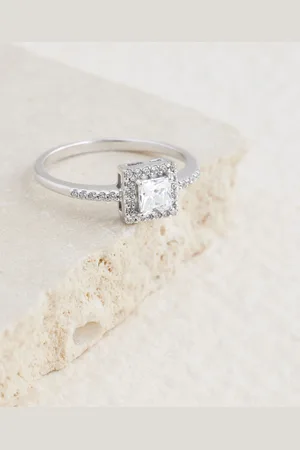 Next Sterling Halo Ring