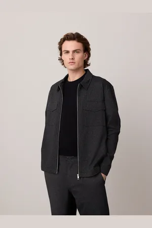 Next Charcoal Jersey Shacket