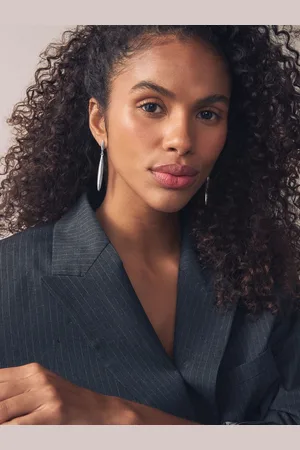 Next Tone Sleek Drop Earrings